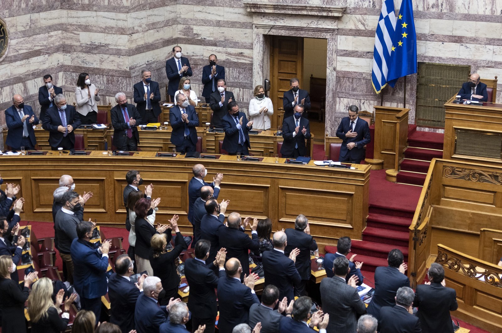 Turkish-made COVID-19 masks stir controversy in Greek parliament