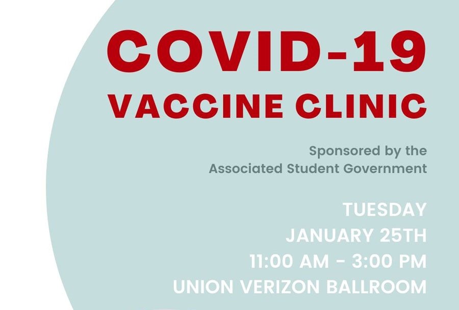 ASG to Sponsor Pfizer COVID-19 Vaccine Clinic Jan. 25