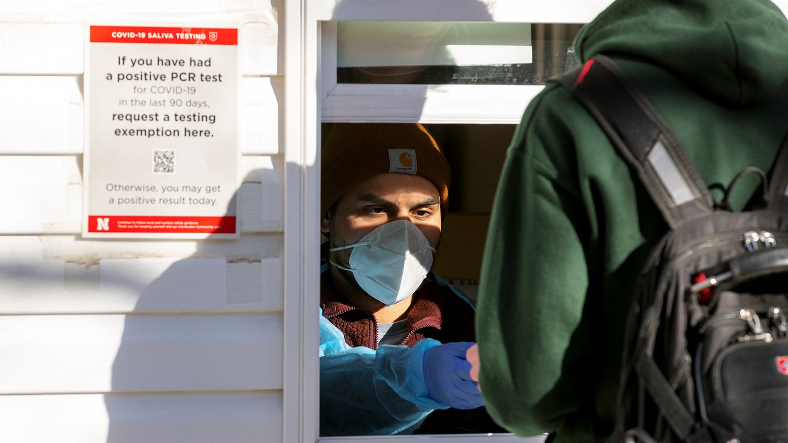 COVID-19 testing shifts to random mitigation for all on campus | Nebraska Today