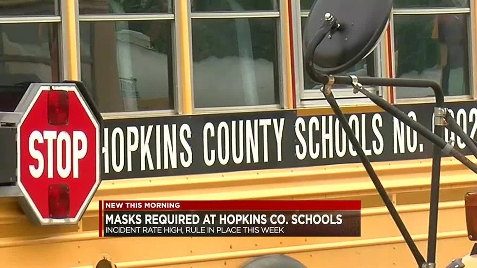 Masks required at Hopkins Co. Schools