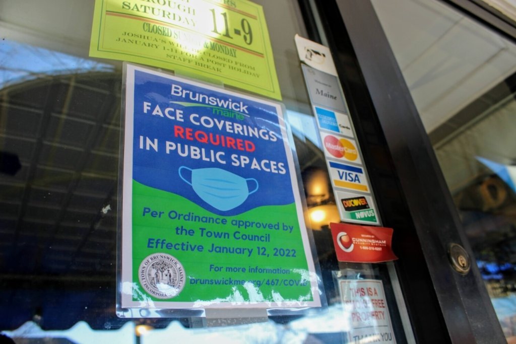 Some local businesses report unruly customers in wake of Brunswick mask mandate