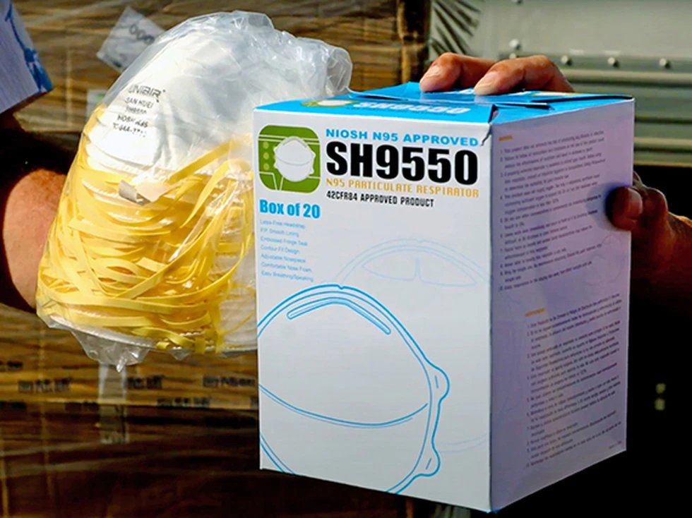 Amid spread of Omicron, HPH donates 50,000 N95 masks to schools