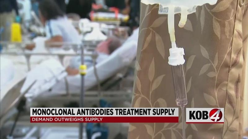 Omicron monoclonal antibody treatment in short supply
