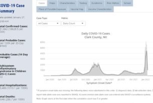 NEW: COVID-19 cases drop below record levels of previous week for Clark County