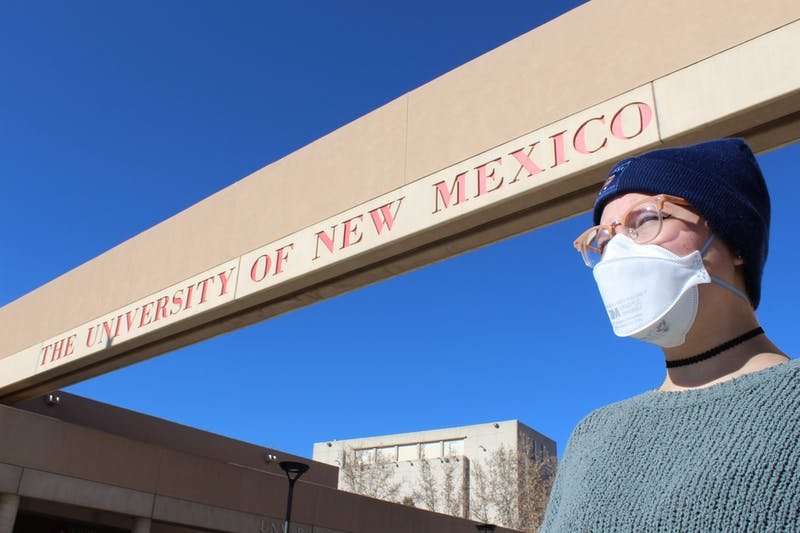 UNM requires 3-ply medical-grade masks indoors