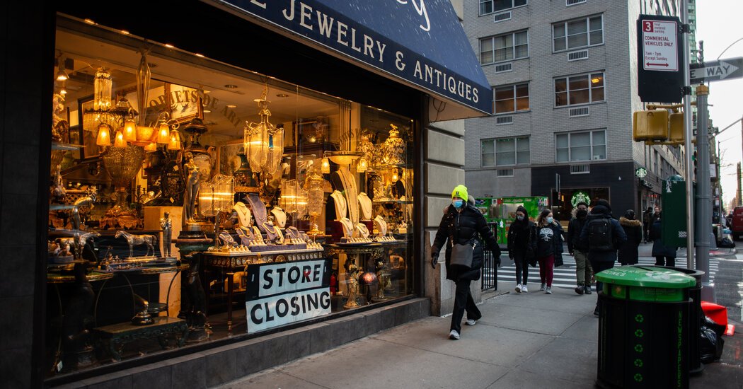 N.Y.C. Struggles To Recover After Omicron Cases Surge
